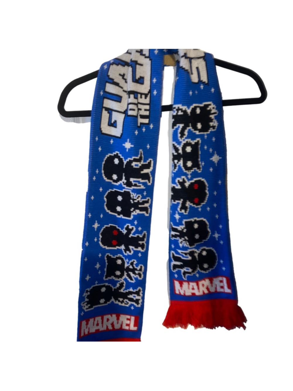Women's Marvel Guardians of the Galaxy Knit Scarf Blue One Size